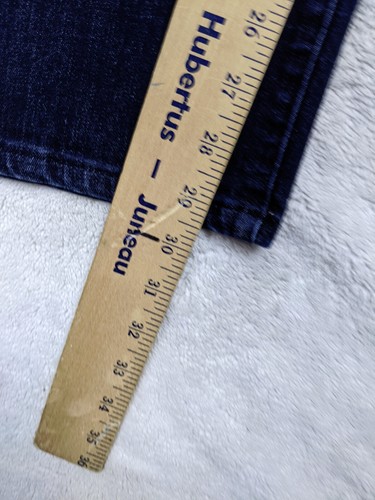 Venezia Lane Bryant Elastic Waistband Women 22 Blue Jeans Tapered Dark Wash - 第 9/10 張圖片
