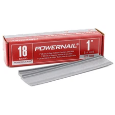 Powernail L10018 18-Gauge 1-Inch Length L-Cleat Flooring Nails (1000 ct)