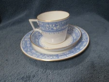 ROYAL CROWN DERBY TRIO TEA CUP SAUCER AND DESSERT PLATE EXCELLENT