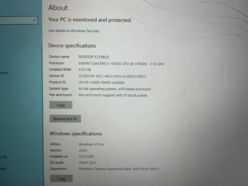 Microsoft Surface Pro 3 i5 4300U 128GB, Wi-Fi, 12in - Silver . Touch And Crack. - 第 5/12 張圖片