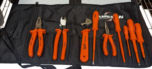 Jameson Tools JT-KT-00005 1000V Insulated General Purpose Tool Kit, 9-Piece - 第 1/5 張圖片