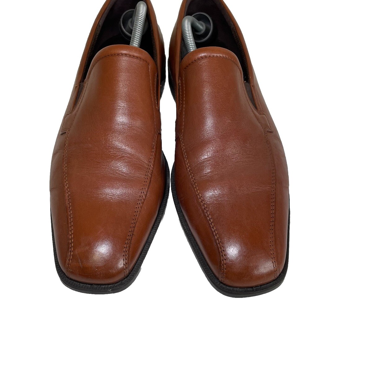 Ecco Edinburgh Bike Toe Loafer Men’s Size EU 45 US 11 Cognac Brown Amazon.com | ECCO Men main image 3