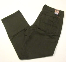 LEGENDARY OUTFITTERS Green Strech Canvas Pants Relaxed Fit 36 W 30 L NWT Mens