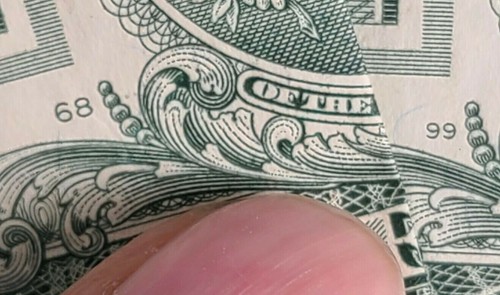 2001 $1 $1 FRN ERROR STAR Note LOW SER NUM EF45 SEE PICTURES - Picture 5 of 7