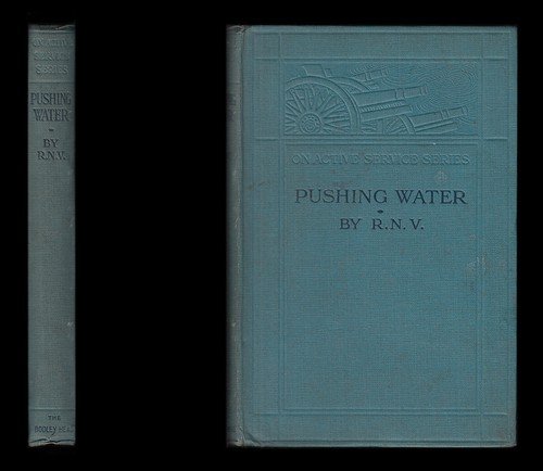 1919 R.N.V. PUSHING WATER Royal Navy AUXILIARY MOTOR BOAT PATROL SERVICE U-Boats - Imagen 1 de 12