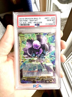 Series 7 Pre-Release PSA 10 Time-Skip Hit BT7-074 C Assault of the ...