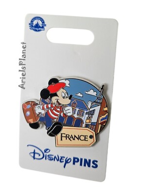 Disney Parks Epcot France Pavillion Mickey Mouse Pin
