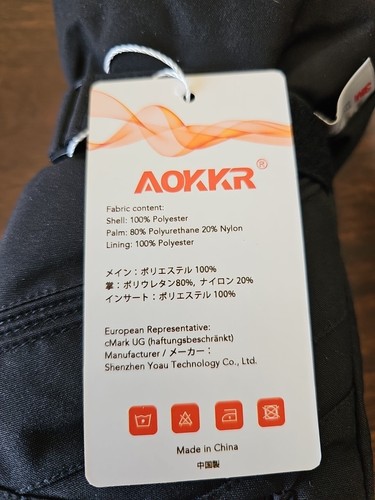 Nuevos guantes de snowboard/esquí Aokkr talla mediana F6 - Imagen 5 de 5