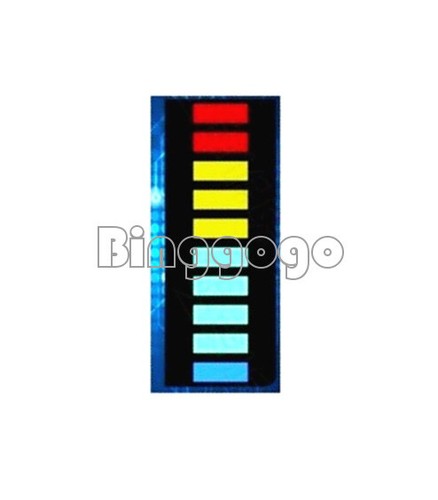 5PCS NEW Blue Green Yellow Red 10 Segment Colorful LED BAR Graph Indicator DIP - Bild 3 von 4