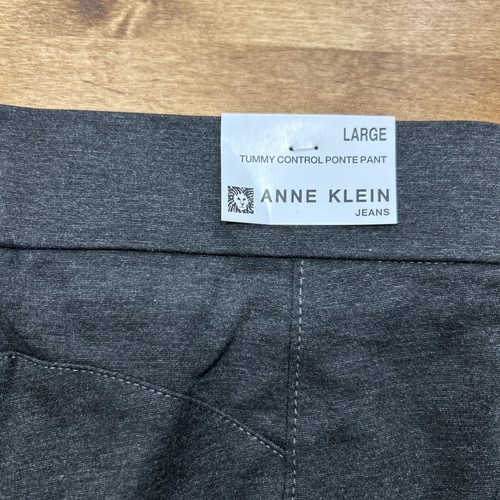 Anne Klein Women's Ponte Pant Tummy Control Skinny Silhouette Large - Picture 8 of 9