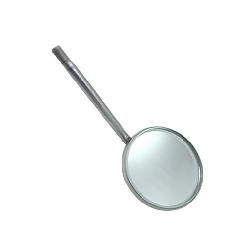 10 DENTIST DIAGNOSTIC TOOTH INSPECTION MOUTH MIRROR RHODIUM FRONT SURFACE # 5 - Picture 3 of 4