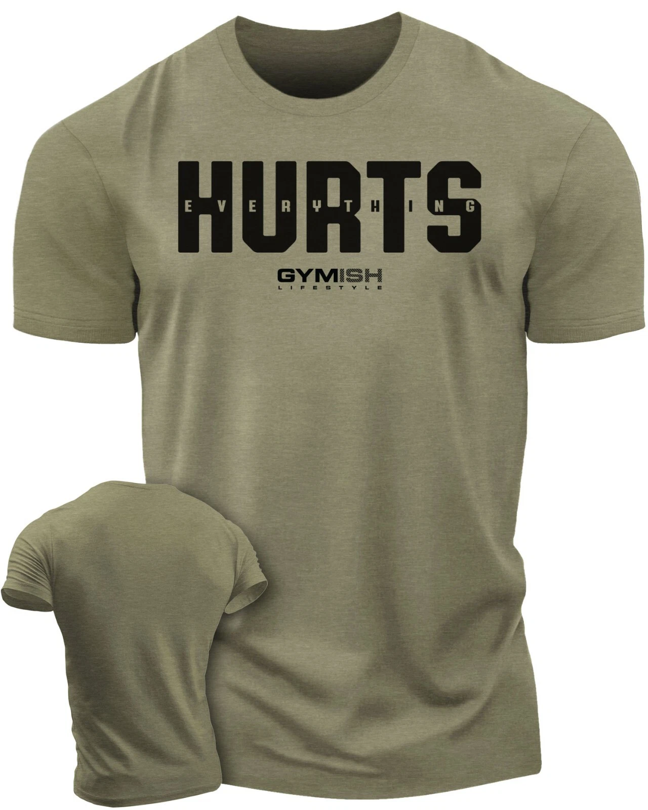 005. Everything Hurts Funny Workout T-Shirt for Men