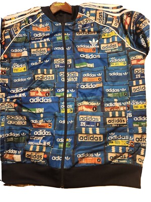 Adidas Originals Shoebox Reversible Track Sweat Jacket Men's