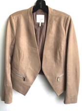 Joie Small Lambskin Taupe Jacket