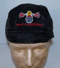 Vintage BIG ASS Wheels & Assessories Motorcycle OSFA Bandana Head Skull Cap