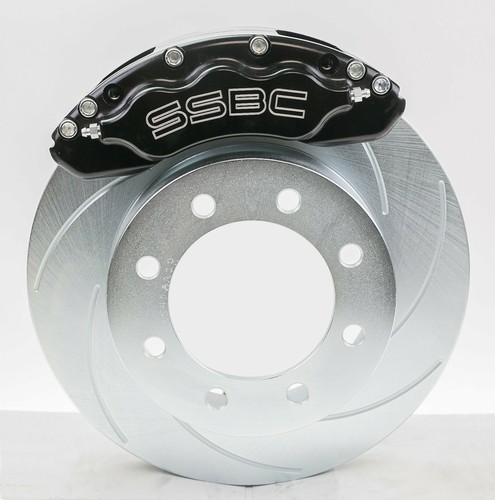 Kit de calibradora delantera de 6 pistones para Ford F-250/350/Excrsn SSBC 05-12 (negro) - Imagen 2 de 3