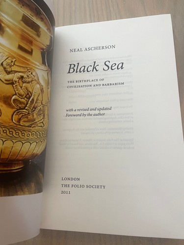 Neal Ascherson - Black Sea - The Folio Society 2011 Hardback in Slipcase - Imagen 10 de 14