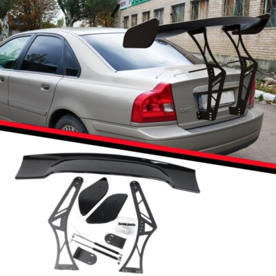 FOR 2000-06 VOLVO S80 ADJUSTABLE GT RACING SPOILER WING TRUNK CHASSIS MOUNT KIT