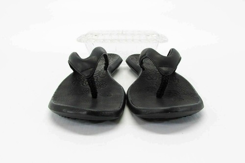 Nike Women Sandal Shoe Size 9M Black Thong Sport Athletic Pre Owned qp - Picture 5 of 12