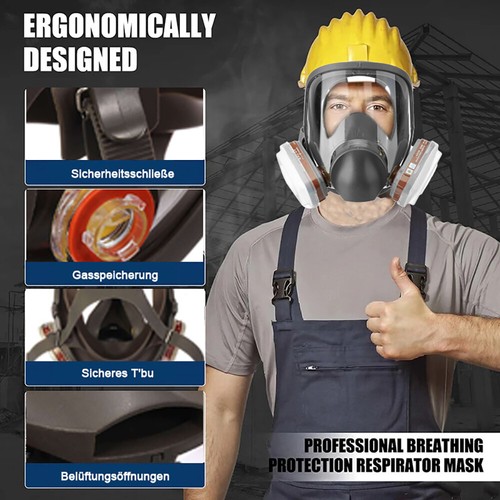 Protective mask respirator mask respirator gas mask painting mask dust mask - Picture 5 of 19