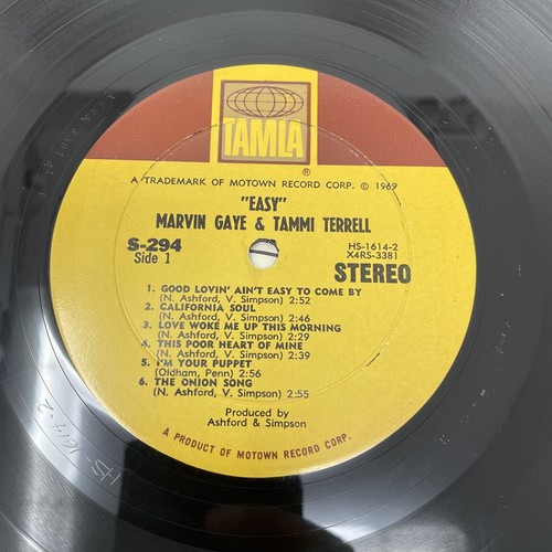 Marvin Gaye Tammi Terrell LP Easy 1969 Tamla Records S294 OG Inner Sleeve Shrink - Picture 8 of 10