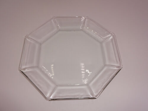 Vintage Arcoroc Octime Clear Dessert Bread Salad Plate Octagon 7" France - Picture 3 of 6