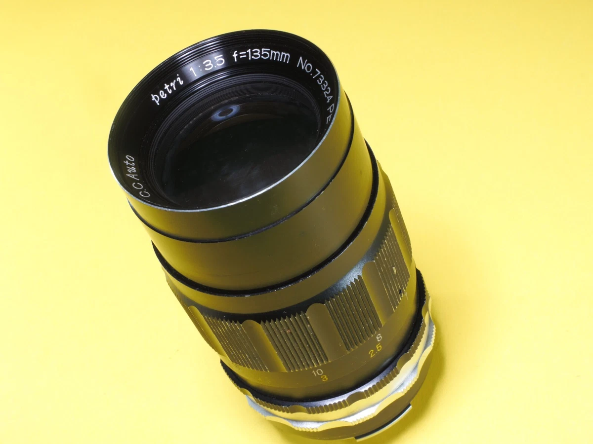 Petri f/3.5 Camera Lenses 135mm Focal for sale | eBay