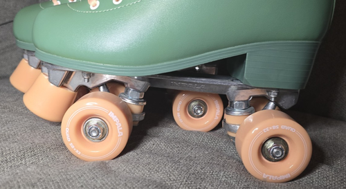 NEW Impala Quad Sidewalk Skates Green Pink Roller Skates Women's Size 8 - Picture 2 of 10