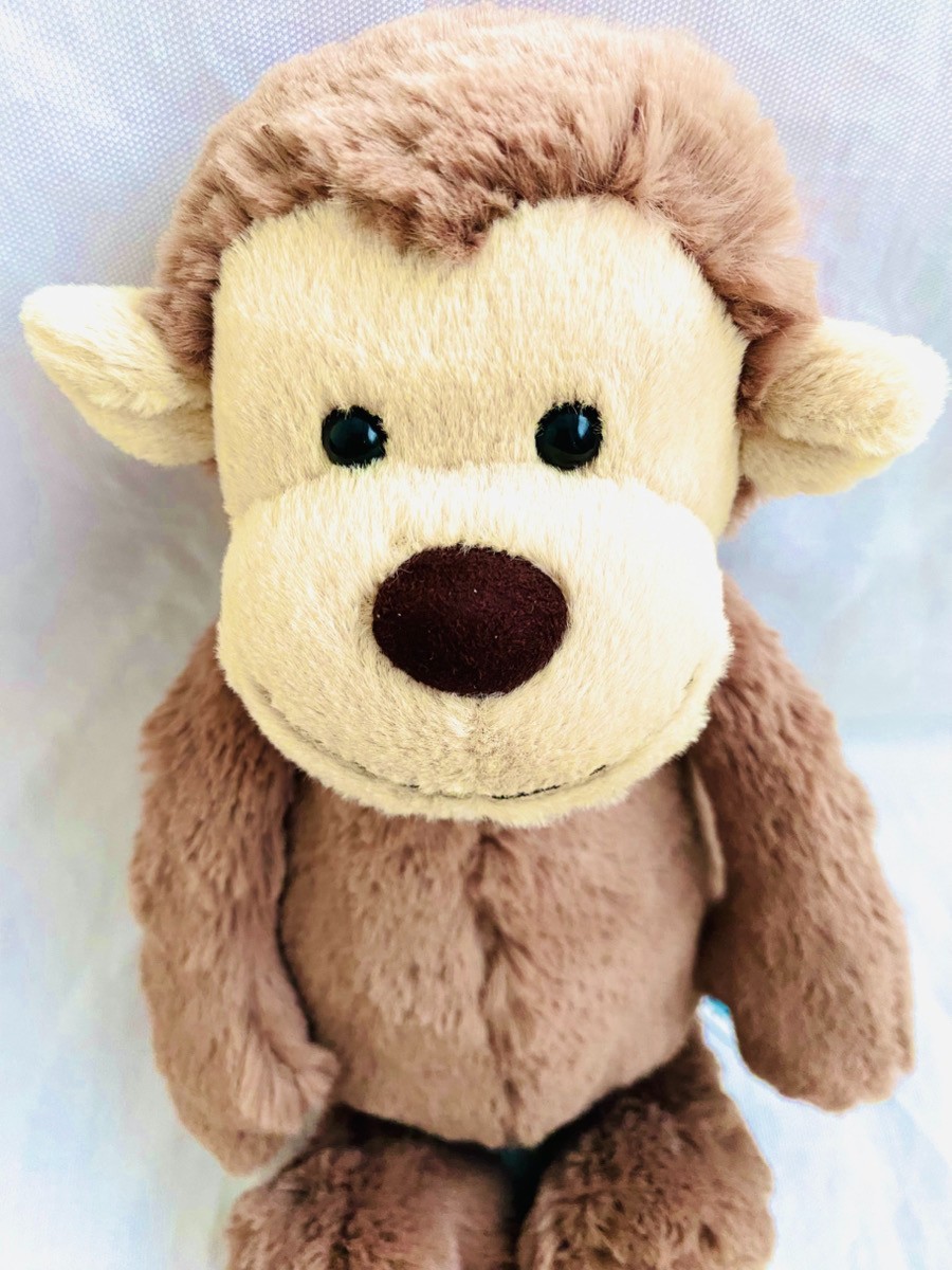 Jellycat Bashful Monkey Medium Plush Toy 12