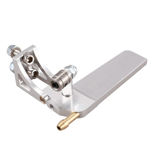 1PC RC Boat Aluminium Alloy Water Absorbing Rudder 52mm Steering Rudder for8277 - Picture 3 of 8