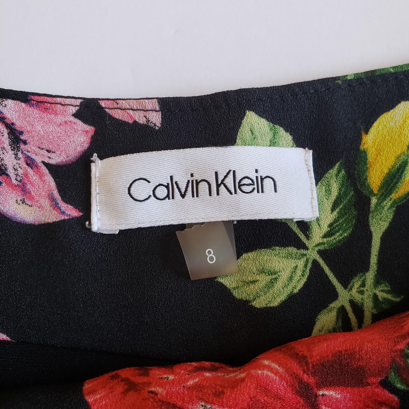 Calvin Klein Patchwork Boho Multi Pattern Floral … - image 3