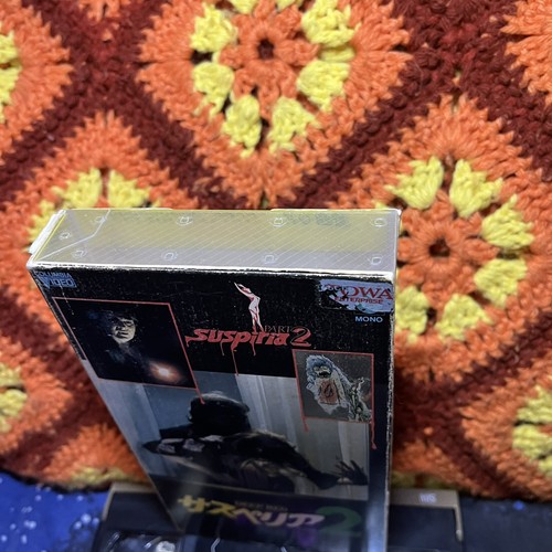 Deep Red Suspiria 2 Argento VHS Japan Release NTSC Cut Box - Foto 2 di 2
