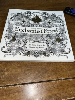 NEW Enchanted Forest: An Inky Quest and Coloring Book  Johanna Basford