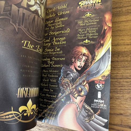 Medieval Spawn Witchblade Collected Edition #1 Book 1st Printing 1997 TPB - Picture 15 of 16
