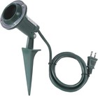 Outdoor Spotlight with Ground Stake, Floodlight Fixture