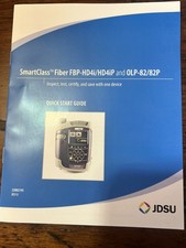 VIAVI SmartClass Fiber FBP-HD4i OLP-82P Power Meter & Microscope Kit - NEW OPEN
