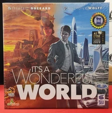 It’s A Wonderful World Board Game NEW Sealed in Shrink Guérard & Wolff