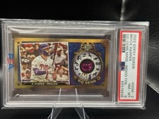 2022 Topps Gypsy Queen - GQ Gems Minis Indigo Foil Bryce Harper /250