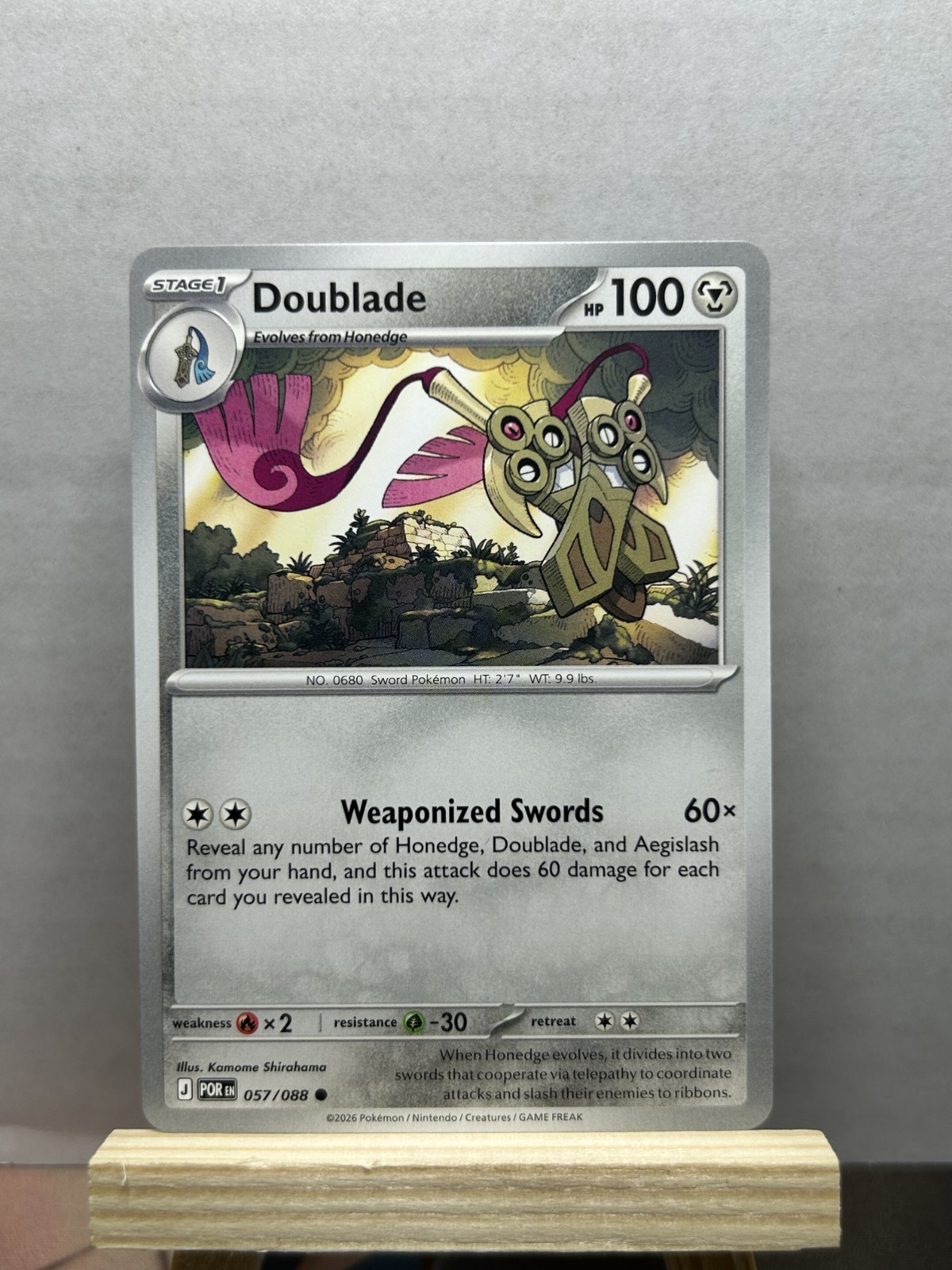 Doublade #57 Pokemon Perfect Order