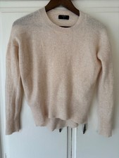 TAHARI 100 Cashmere Sweater Women's Cozy Luxury Preppy Career Neutral