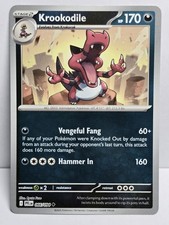 Pokemon TCG Krookodile 66/94 Phantasmal Flames Reverse Holo NM