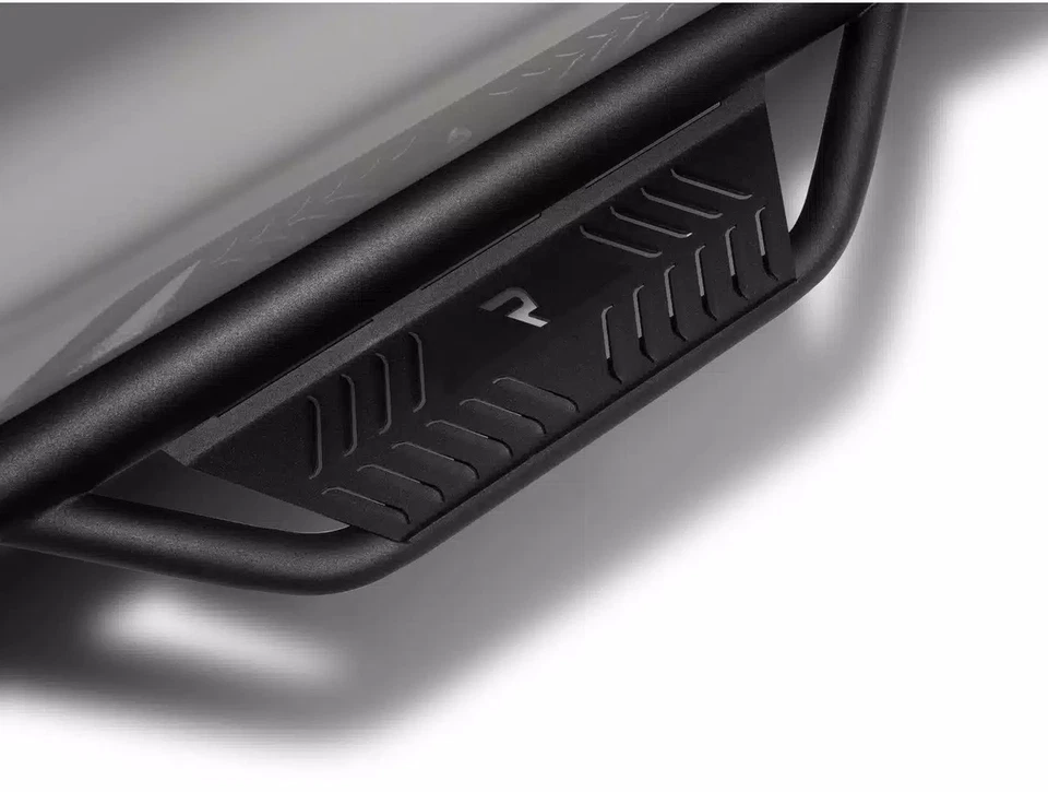 N-Fab Textured Black Cab Length Podium Steps Fits 07-21 Toyota Tundra Crewmax Foto 2 de 4