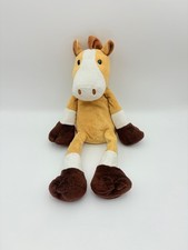 Circo Horse Plush Brown White Sweet Sprouts Brown White Floppy 18"