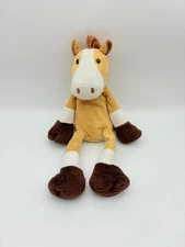 Circo Horse Plush Brown White Sweet Sprouts Brown White Floppy 18"