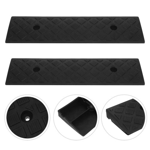2 Pcs Curb Ramps for Driveway Car Heavy Duty Vehicle Maintenance - Picture 11 of 12
