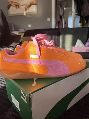 PUMA Speedcat OG Orange Pink Gr.41 1/3