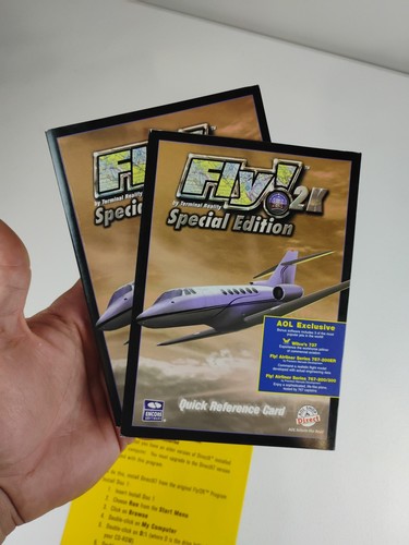Fly 2K Flight Simulator Edición Especial PC 4 CD Disco Avión Manual Referencia - Imagen 4 de 4
