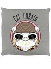 Cat Cobain Cushion V. I. Pets Pale Grey 40x40cm