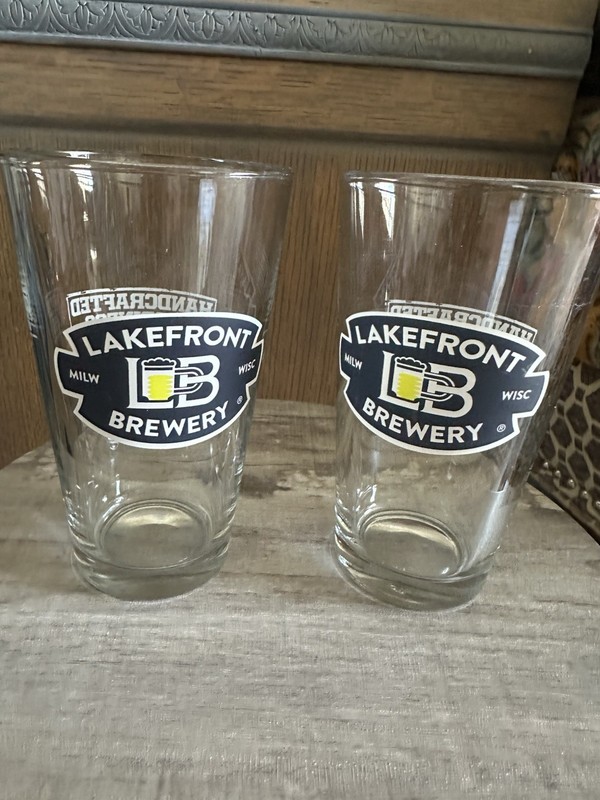 Lakefront Brewery Beer Pint Glass Milwaukee Wisconsin