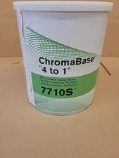 Chromabase 7710s Gallon Axalta 2k Urethane Sealer 4:1  White Vs1